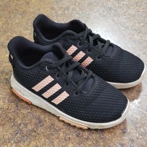 Girls Adidas tennis shoes size 10